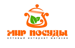 Логотип для сайта Мир посуды